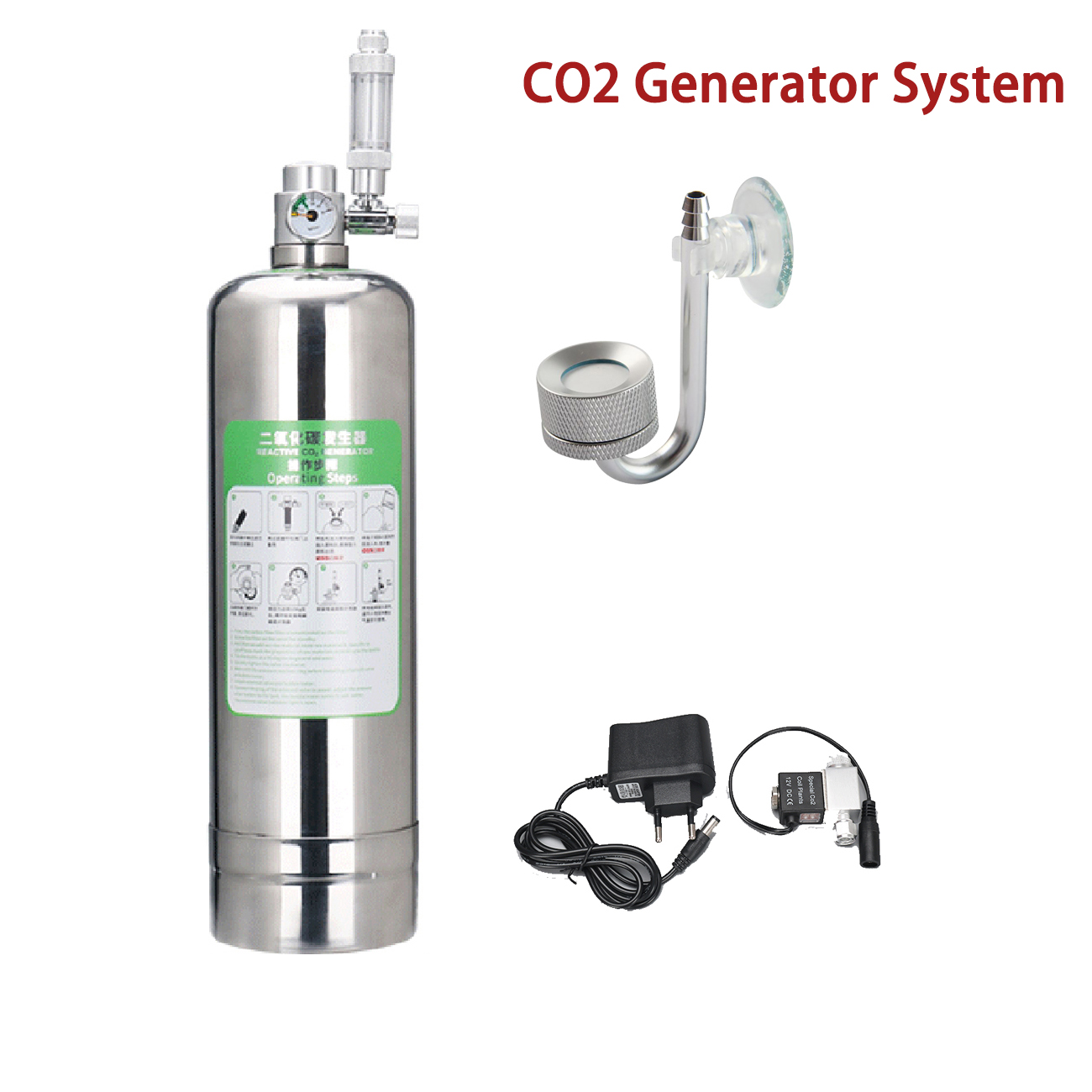 Aquarium Plant Order - Zestaw do akwarium CO2 System generatora