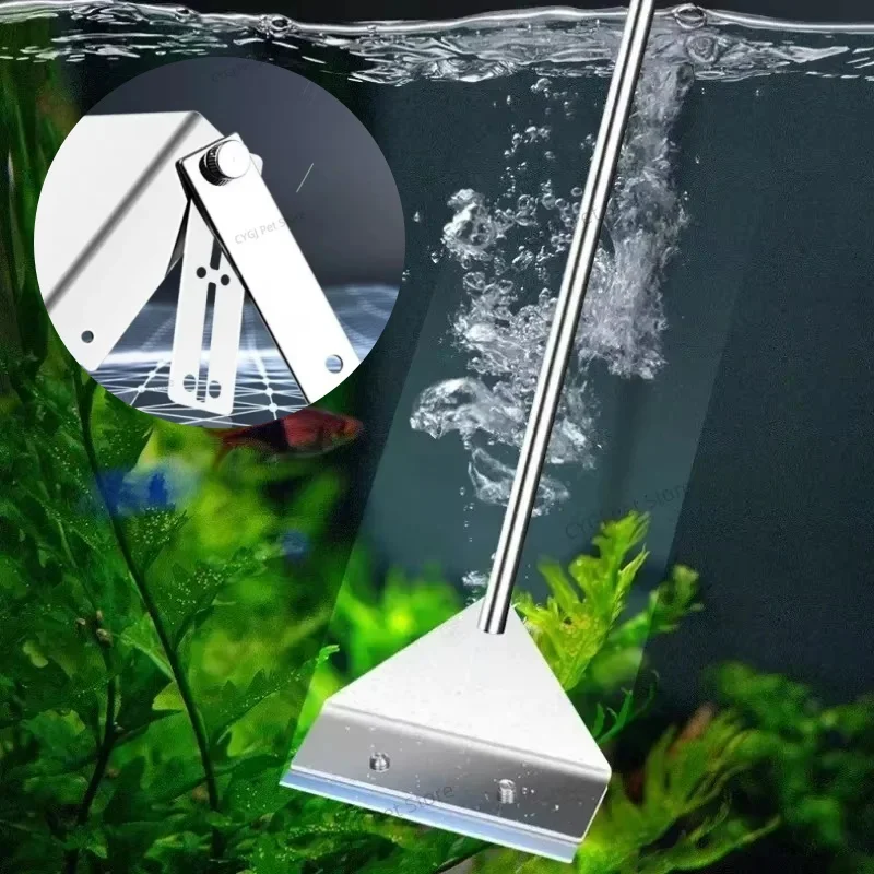 Planted Aquarium Kit - Narzędzie do czyszczenia akwarium, płaski skrobak