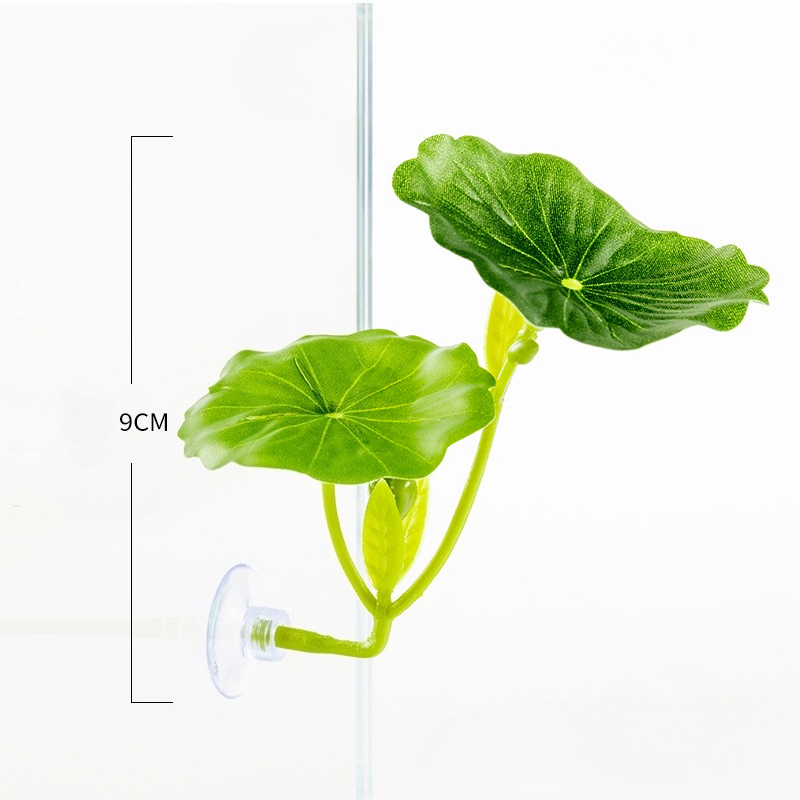 Aquarium Plant Roots - Sztuczny hamak z liści dla rybek