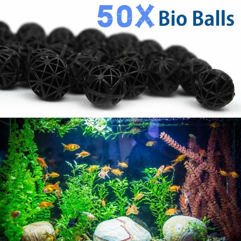 50 szt. 16mm Kulki Filtracyjne – Aquarium Plant Order recenzja i cena