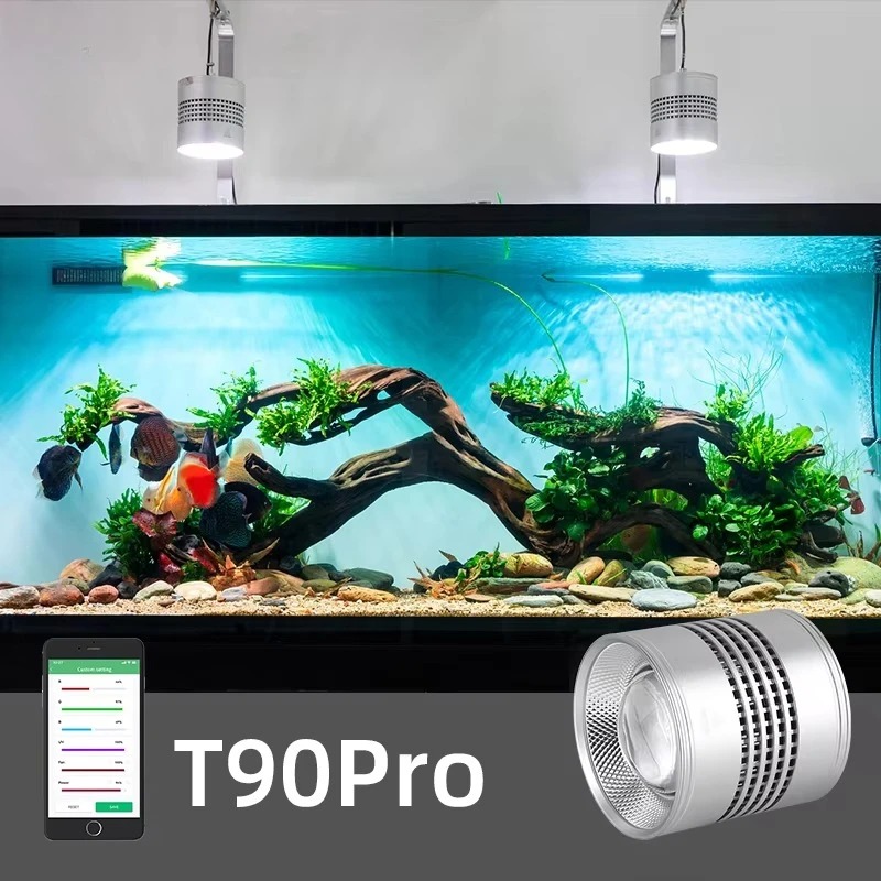 T90PRO Pełnospektralna lampa L – Aquarium Plant Lab recenzja i cena