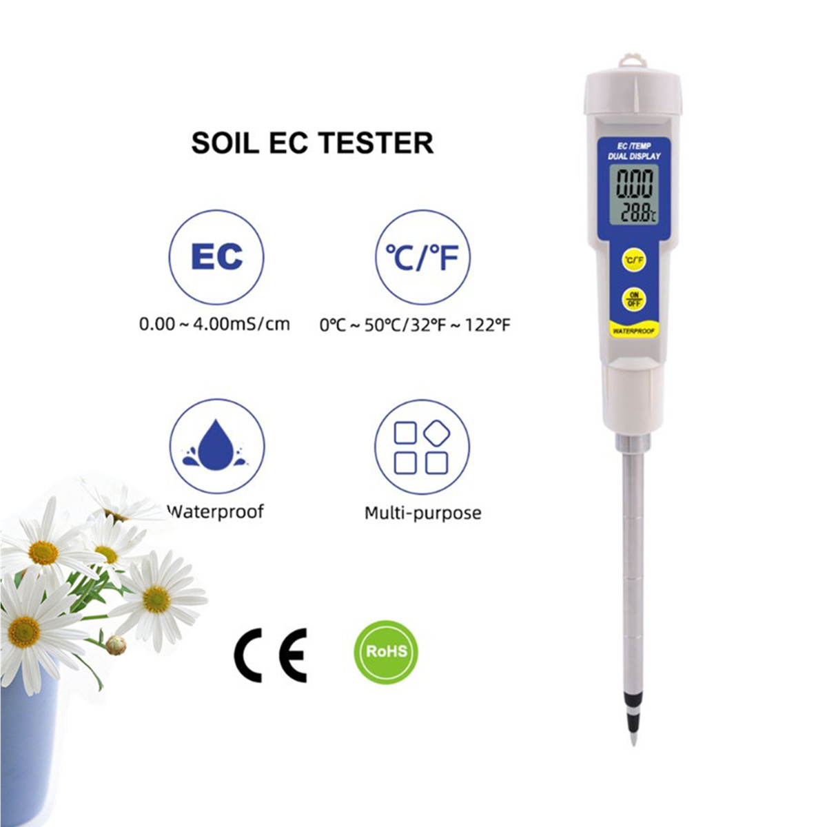 EC-315 2 w 1 Tester EC gleby W – Aquarium Plant Lab recenzja i cena