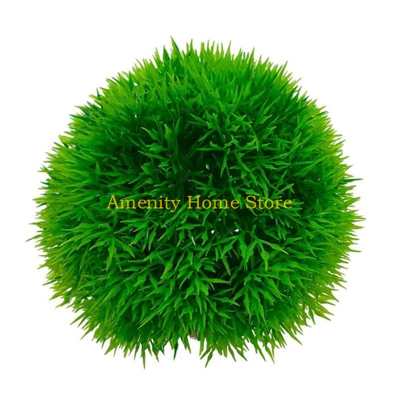 F26C Zielony sztuczny Marimo d – Aquarium Plant Roots recenzja i cena