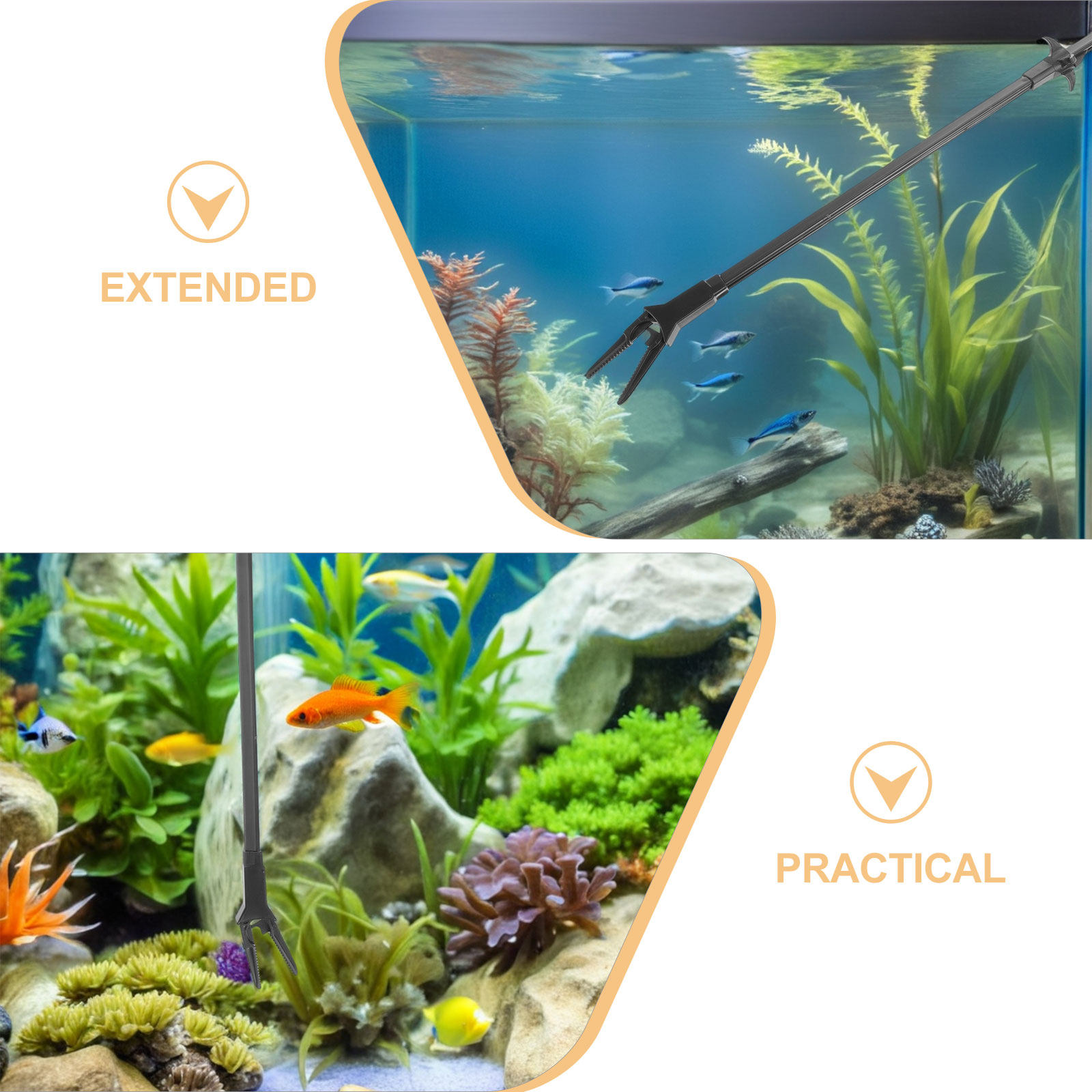 3 sztuki pęset do akwarium, dł – Planted Aquarium Tips recenzja i cena